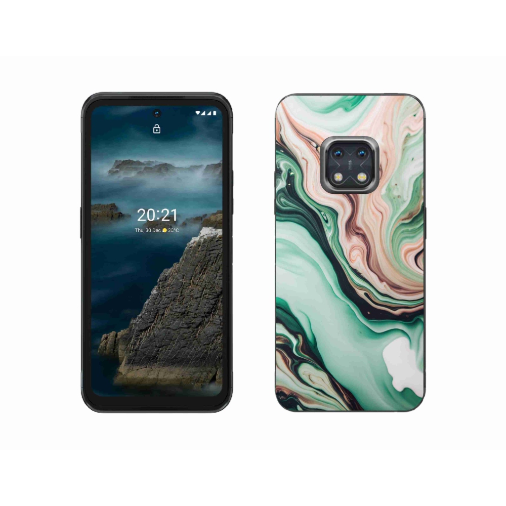 Gélový kryt mmCase na Nokia XR20 - abstraktný motív 62