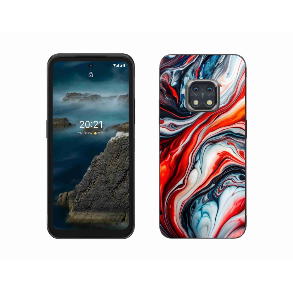 Gélový kryt mmCase na Nokia XR20 - abstraktný motív 63