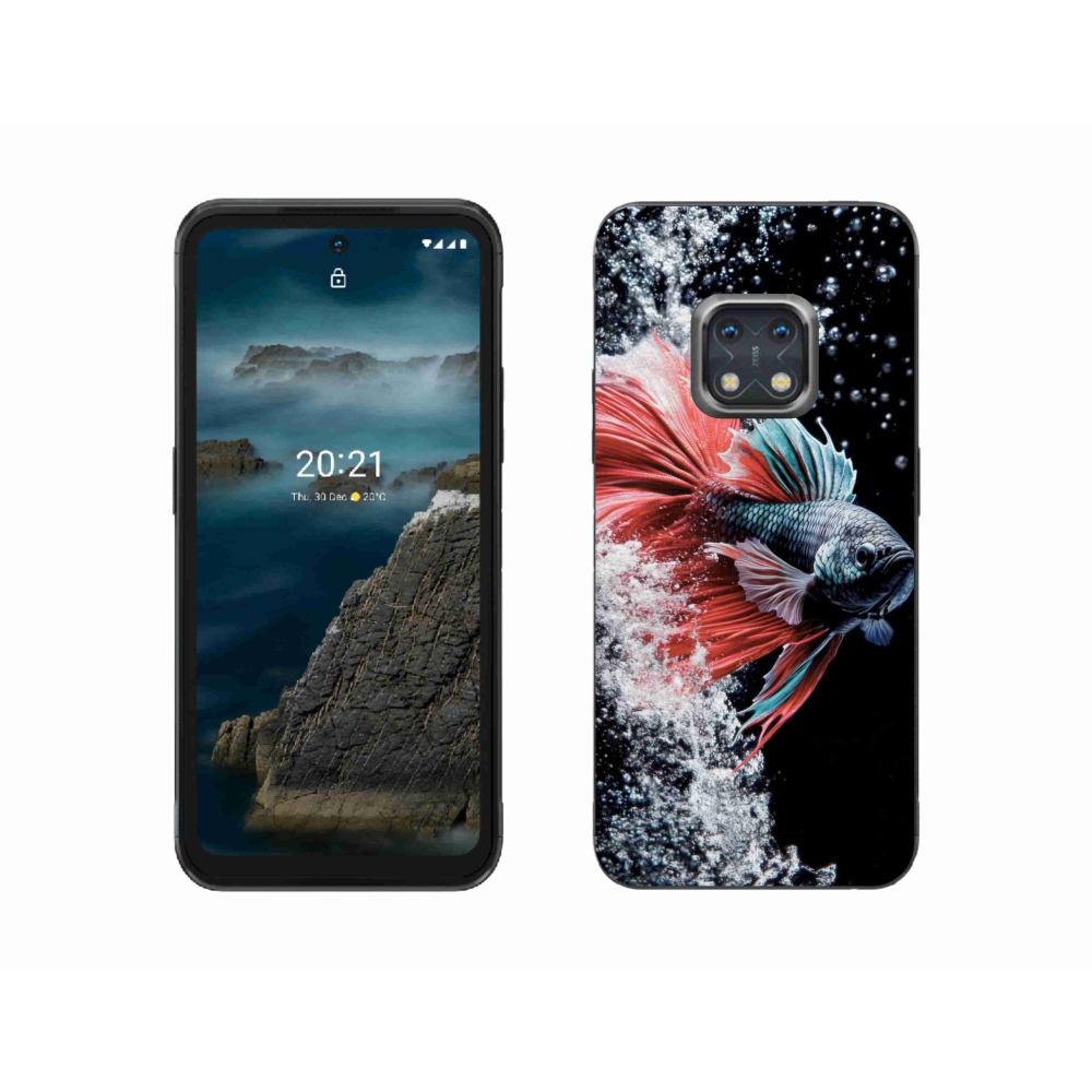 Gélový kryt mmCase na Nokia XR20 - bojovníčka pestrá