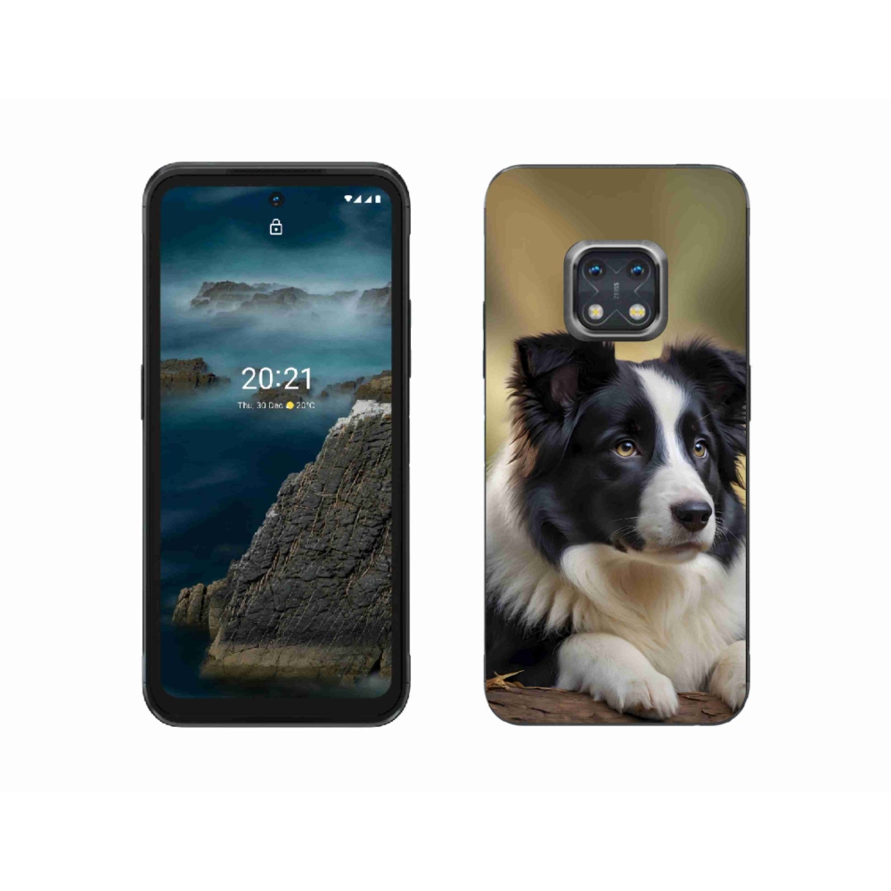 Gélový kryt mmCase na Nokia XR20 - border kólia 2