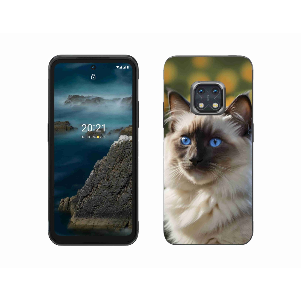 Gélový kryt mmCase na Nokia XR20 - britská mačka