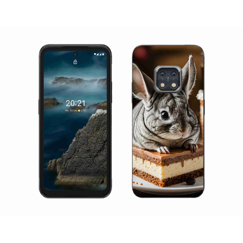 Gélový kryt mmCase na Nokia XR20 - činčila