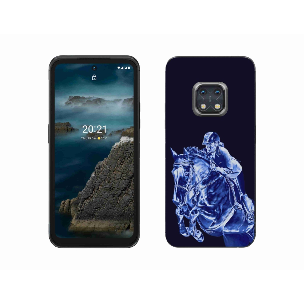 Gélový kryt mmCase na Nokia XR20 - dostihový kôň