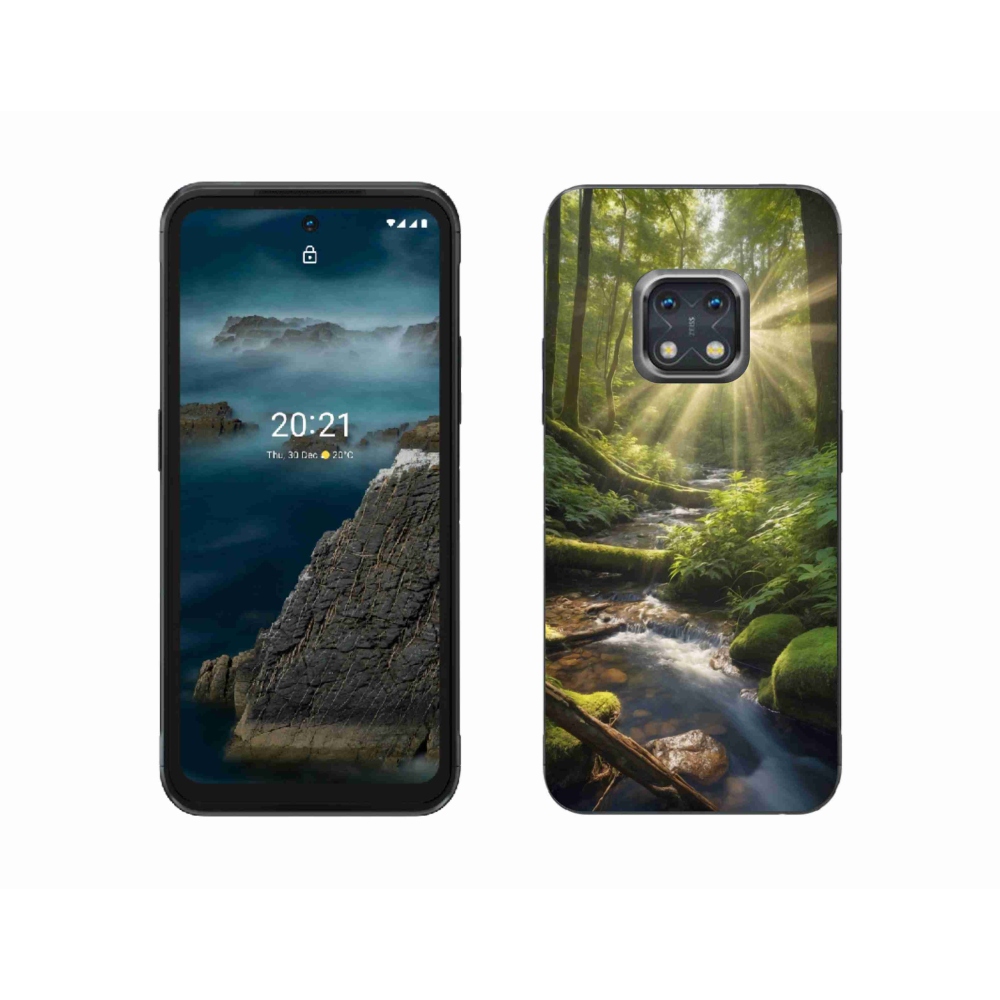 Gélový kryt mmCase na Nokia XR20 - hlbina lesa