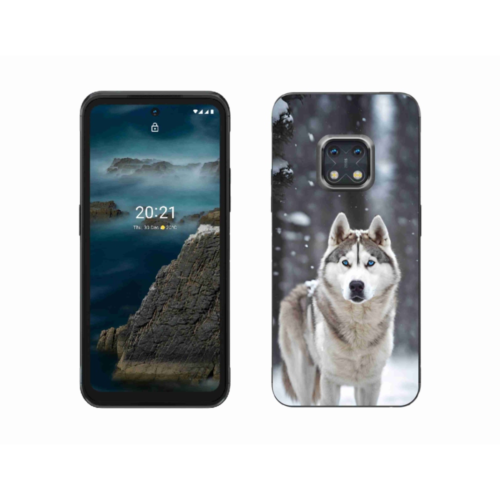 Gélový kryt mmCase na Nokia XR20 - husky 2