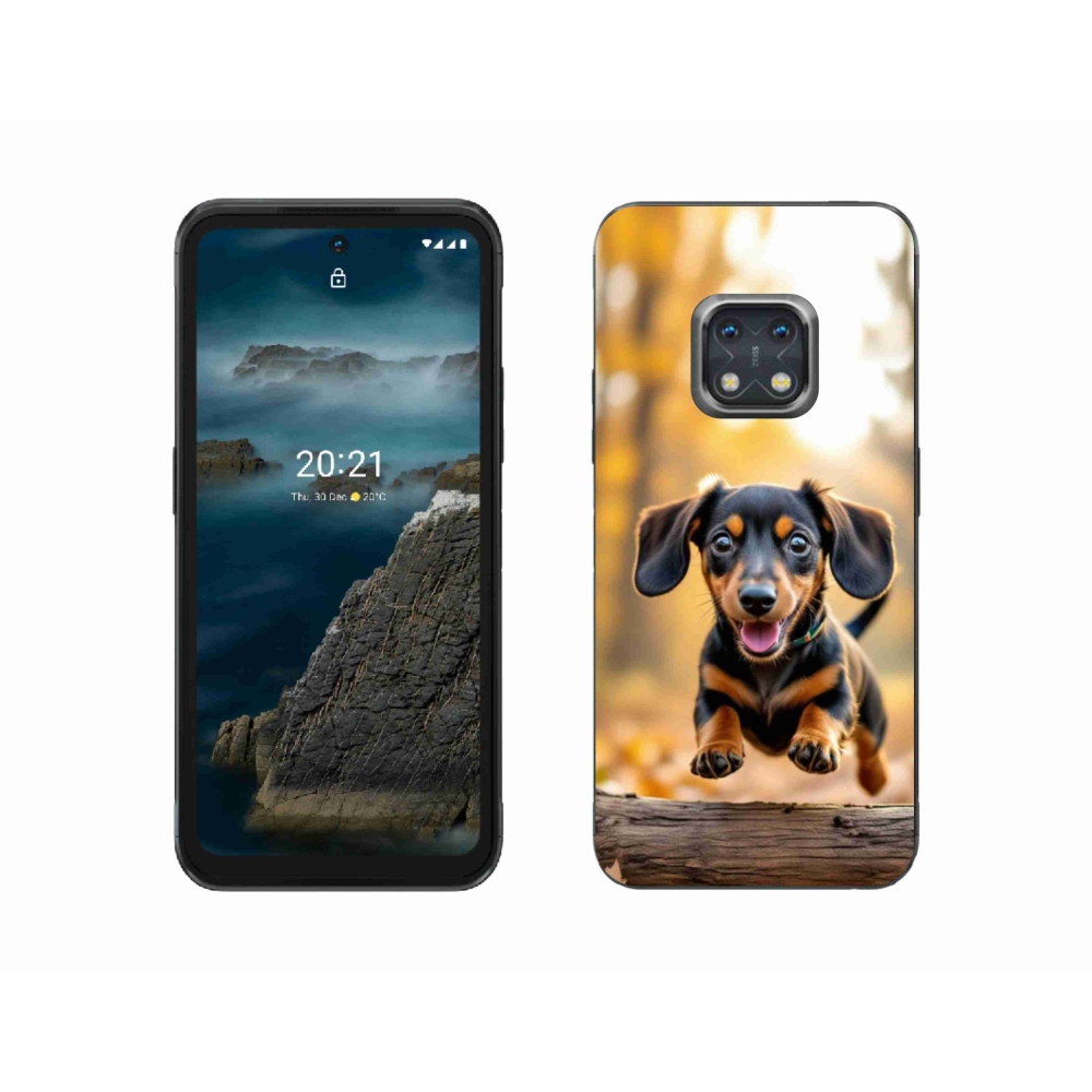 Gélový kryt mmCase na Nokia XR20 - jazvečík 2
