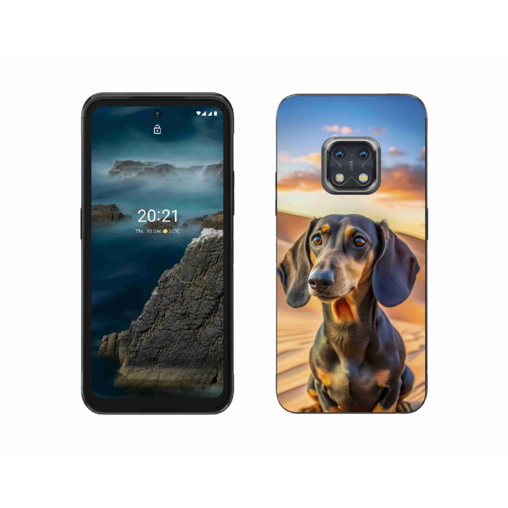 Gélový kryt mmCase na Nokia XR20 - jazvečík 3