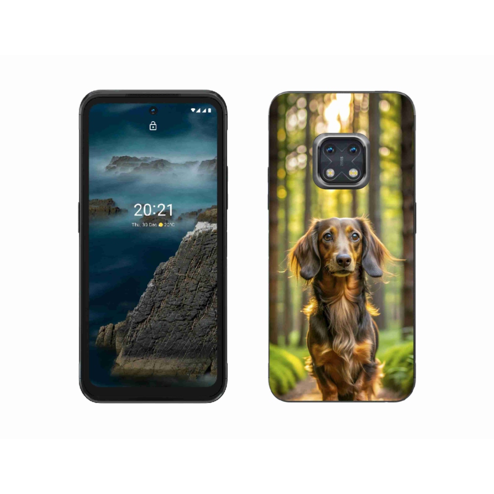 Gélový kryt mmCase na Nokia XR20 - jazvečík 4