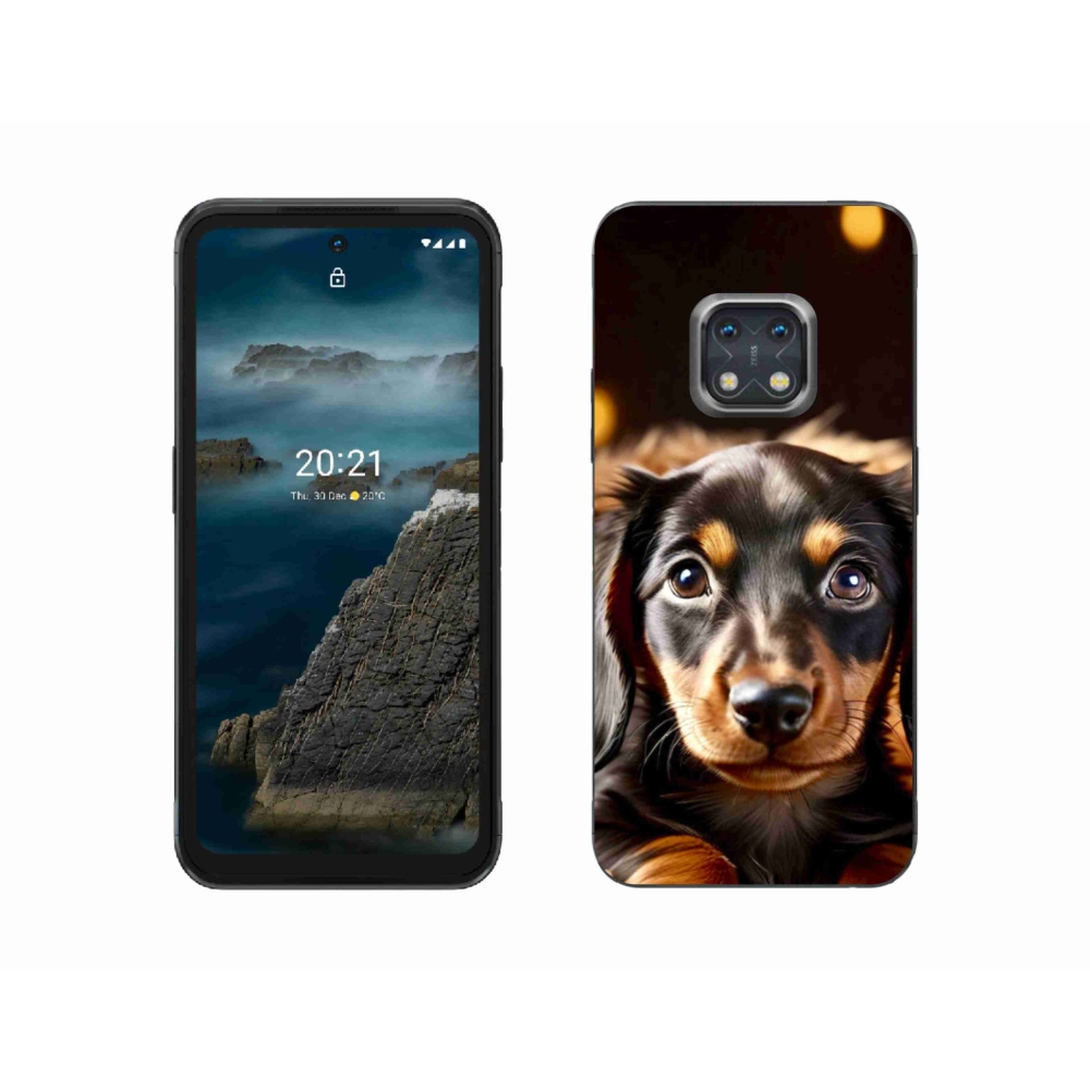 Gélový kryt mmCase na Nokia XR20 - jazvečík