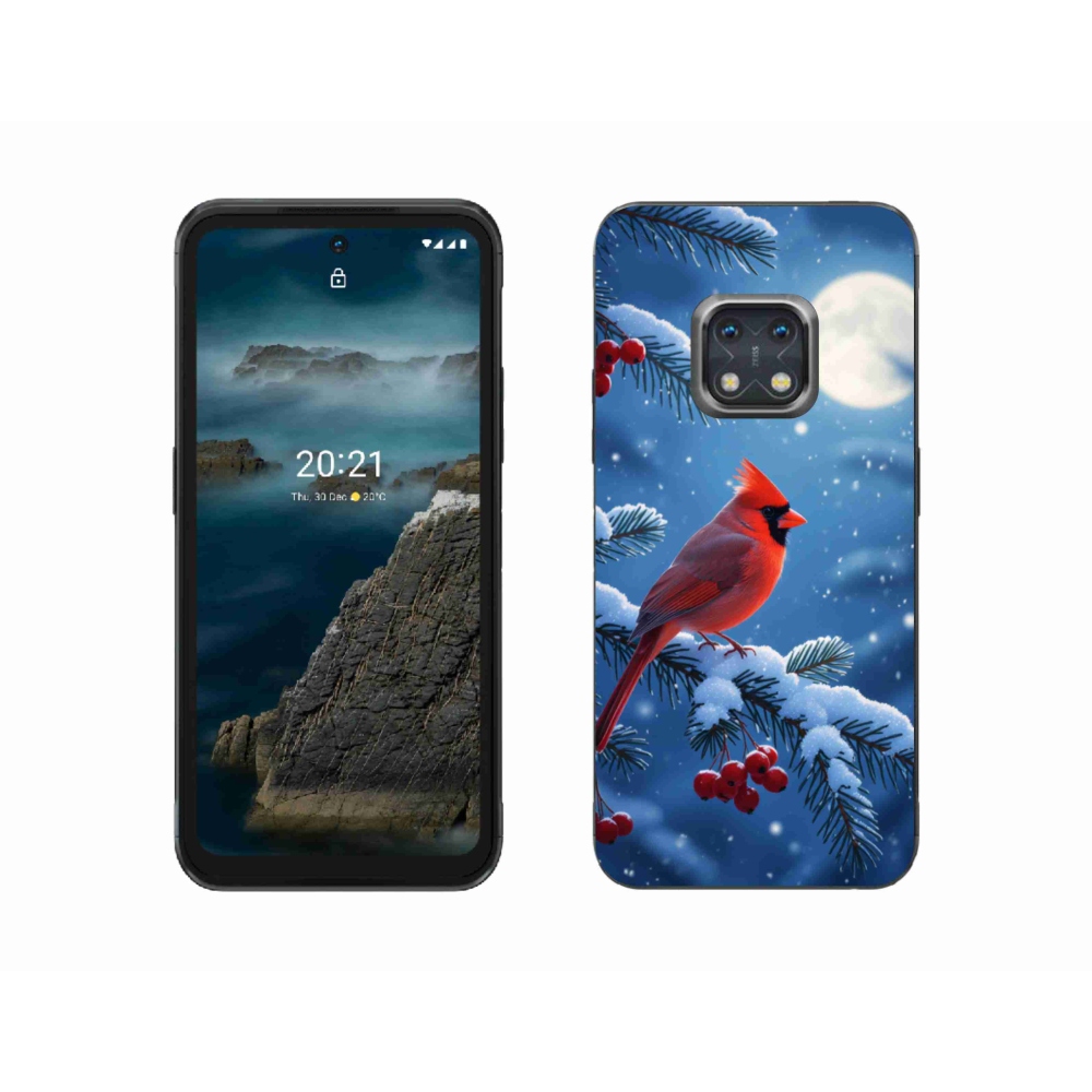 Gélový kryt mmCase na Nokia XR20 - kardinál červený