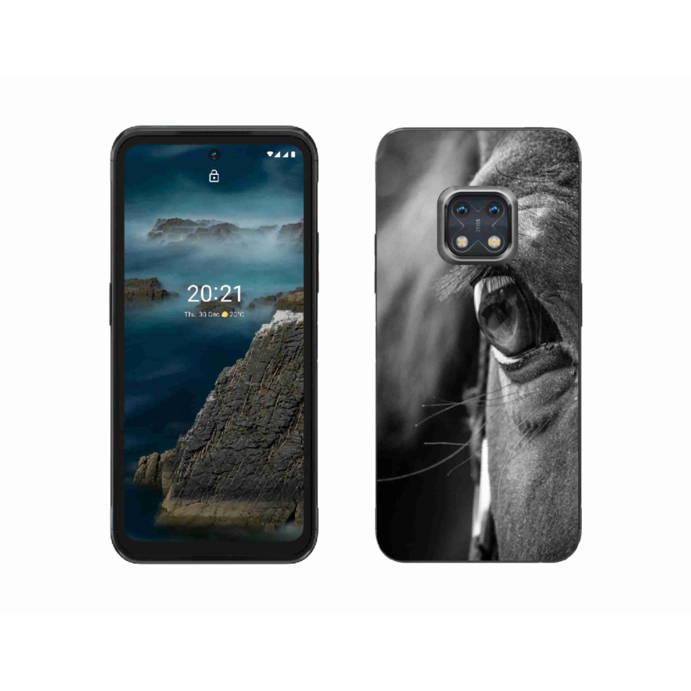 Gélový kryt mmCase na Nokia XR20 - konský pohľad