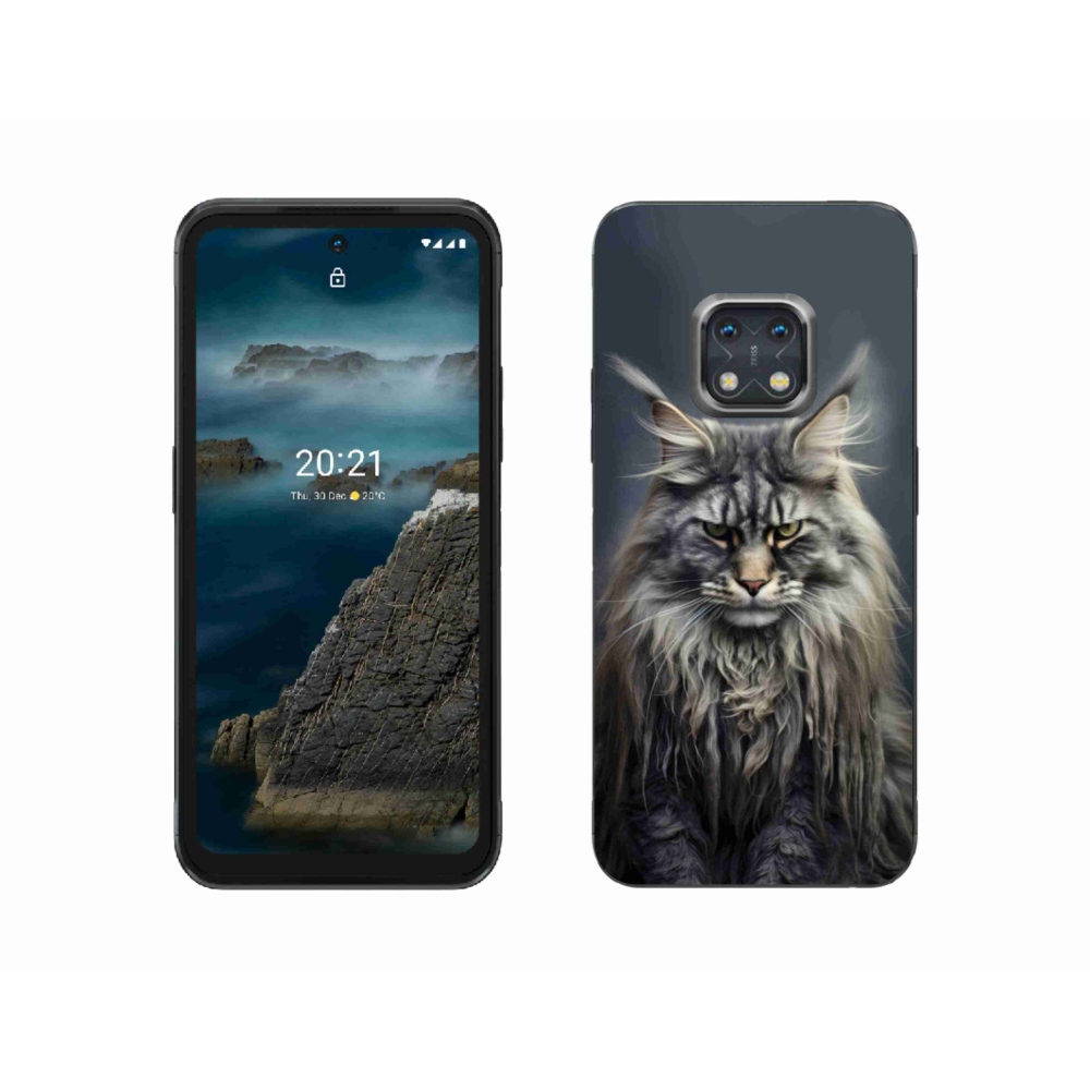 Gélový kryt mmCase na Nokia XR20 - mačacie pohľad 4