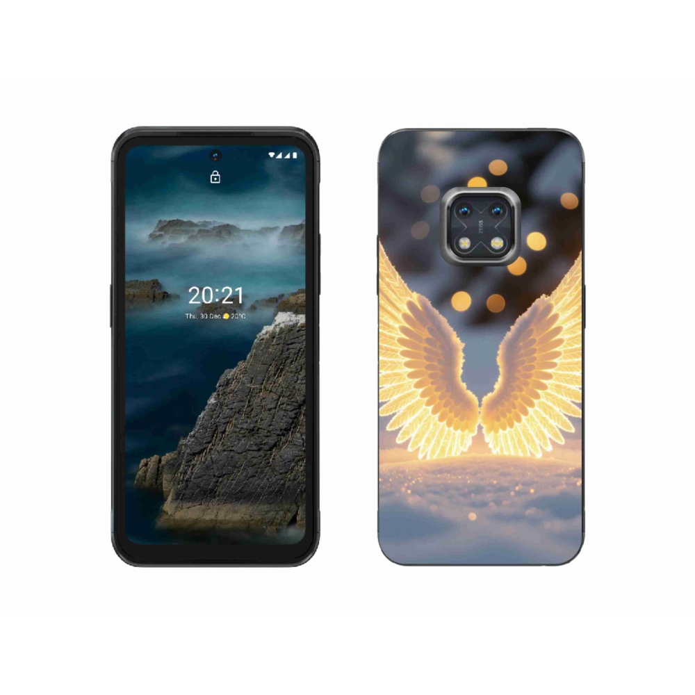 Gélový kryt mmCase na Nokia XR20 - krídla