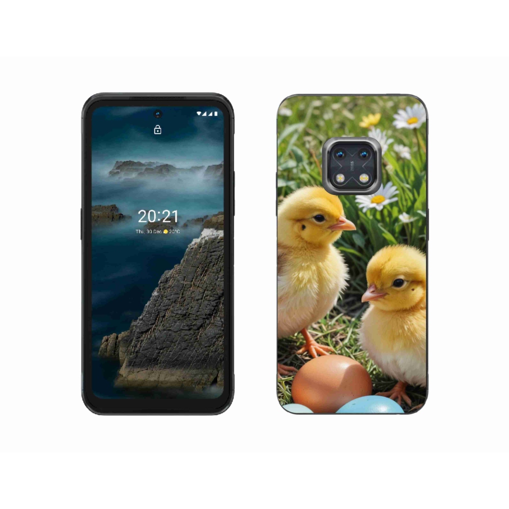 Gélový kryt mmCase na Nokia XR20 - kuriatka