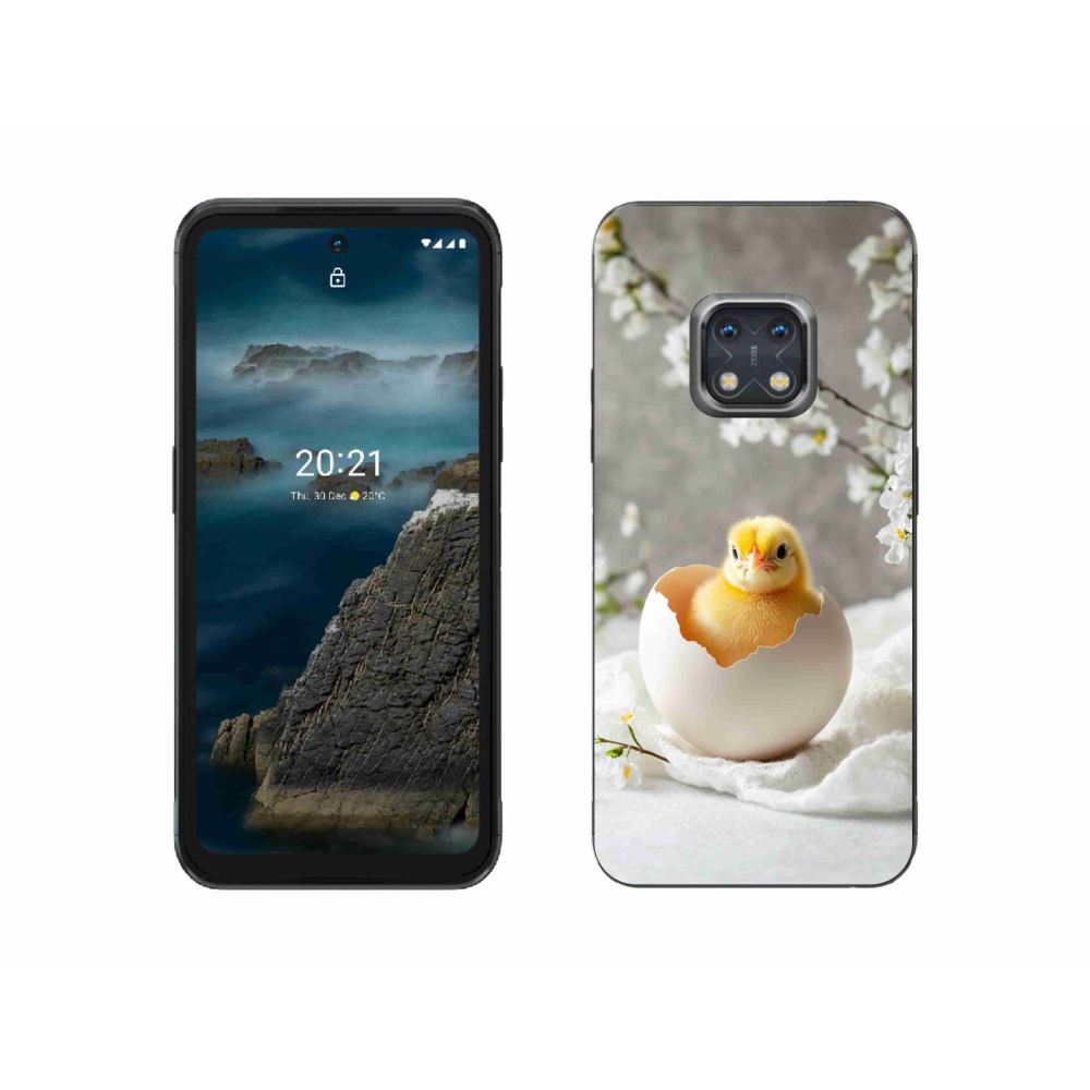 Gélový kryt mmCase na Nokia XR20 - kuriatko