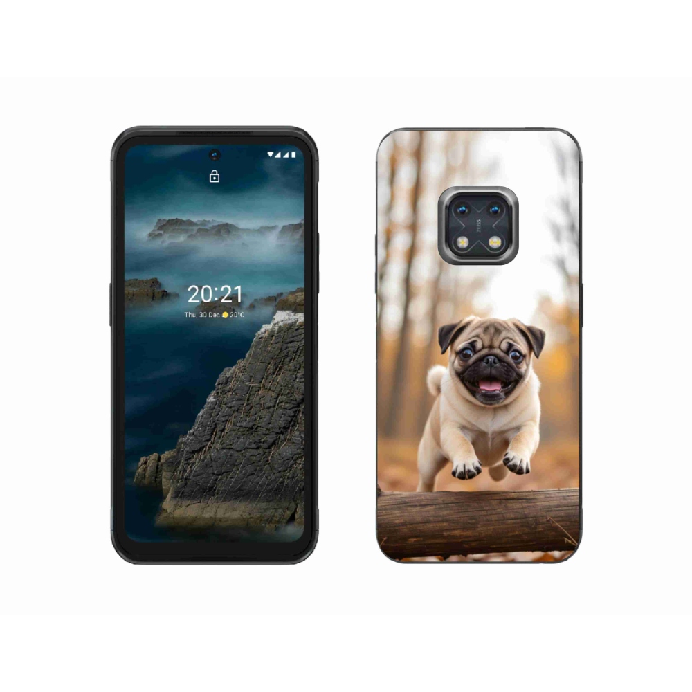 Gélový kryt mmCase na Nokia XR20 - mops 2