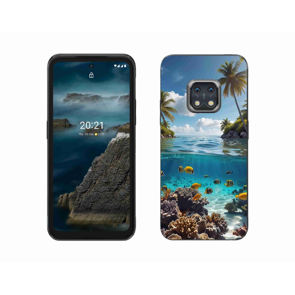 Gélový kryt mmCase na Nokia XR20 - morský svet 4