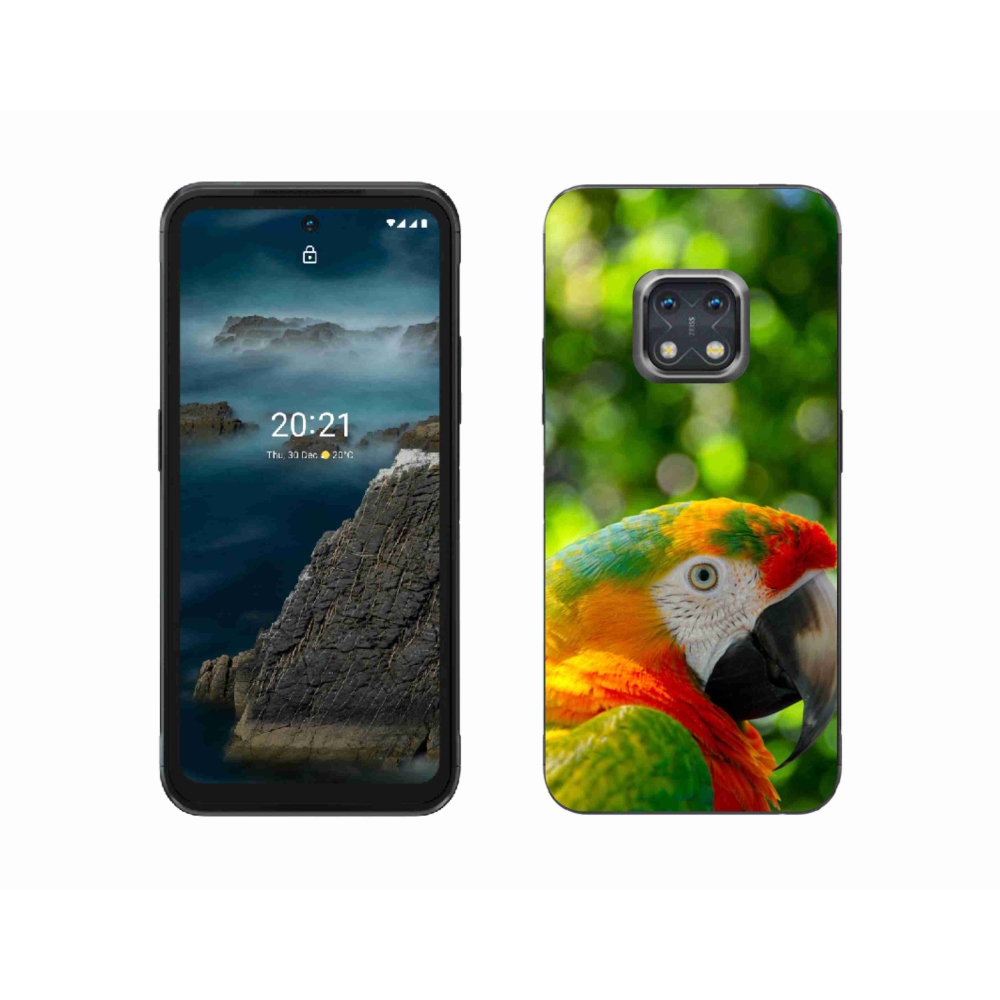 Gélový kryt mmCase na Nokia XR20 - papagáj ara 3
