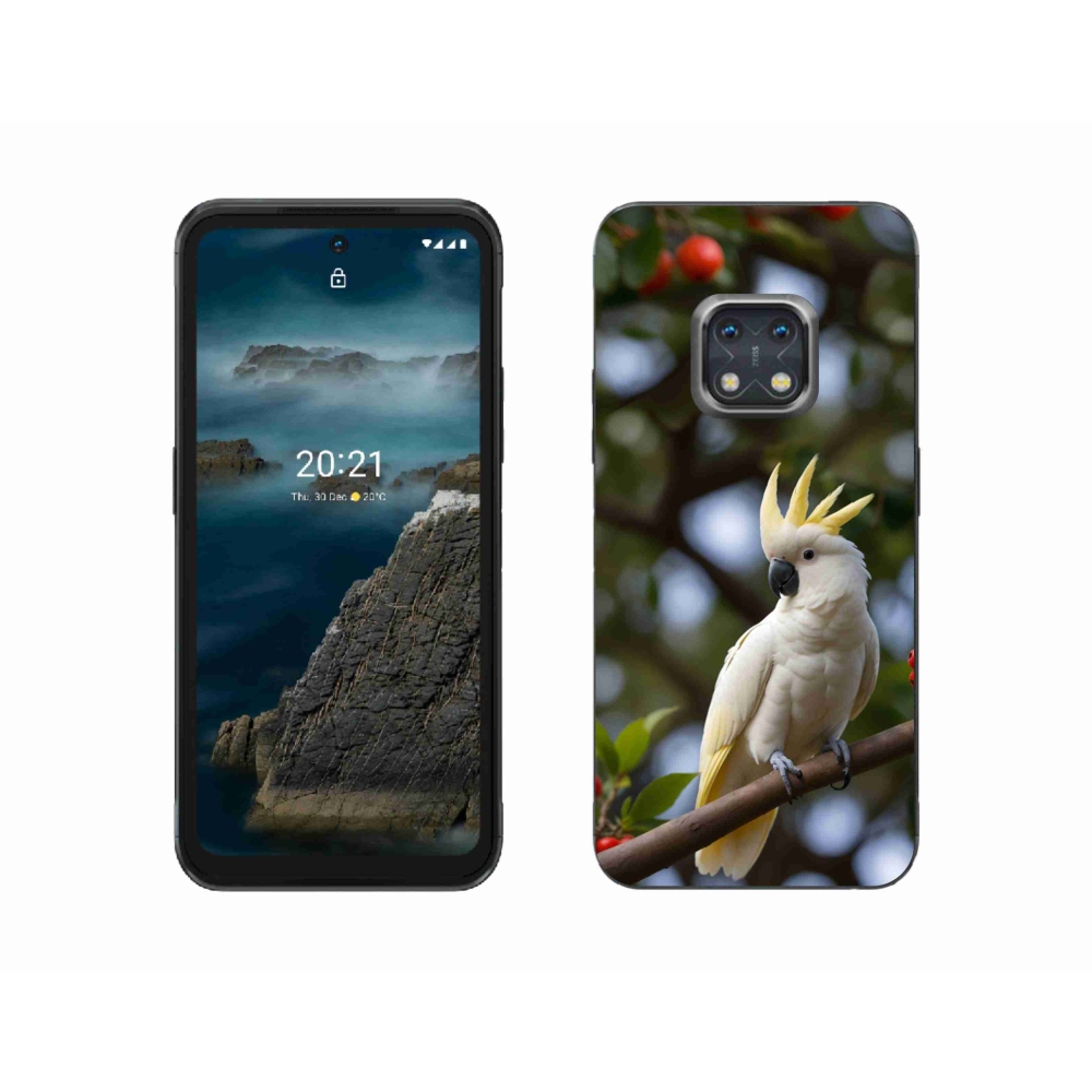 Gélový kryt mmCase na Nokia XR20 - papagáj kakadu 3