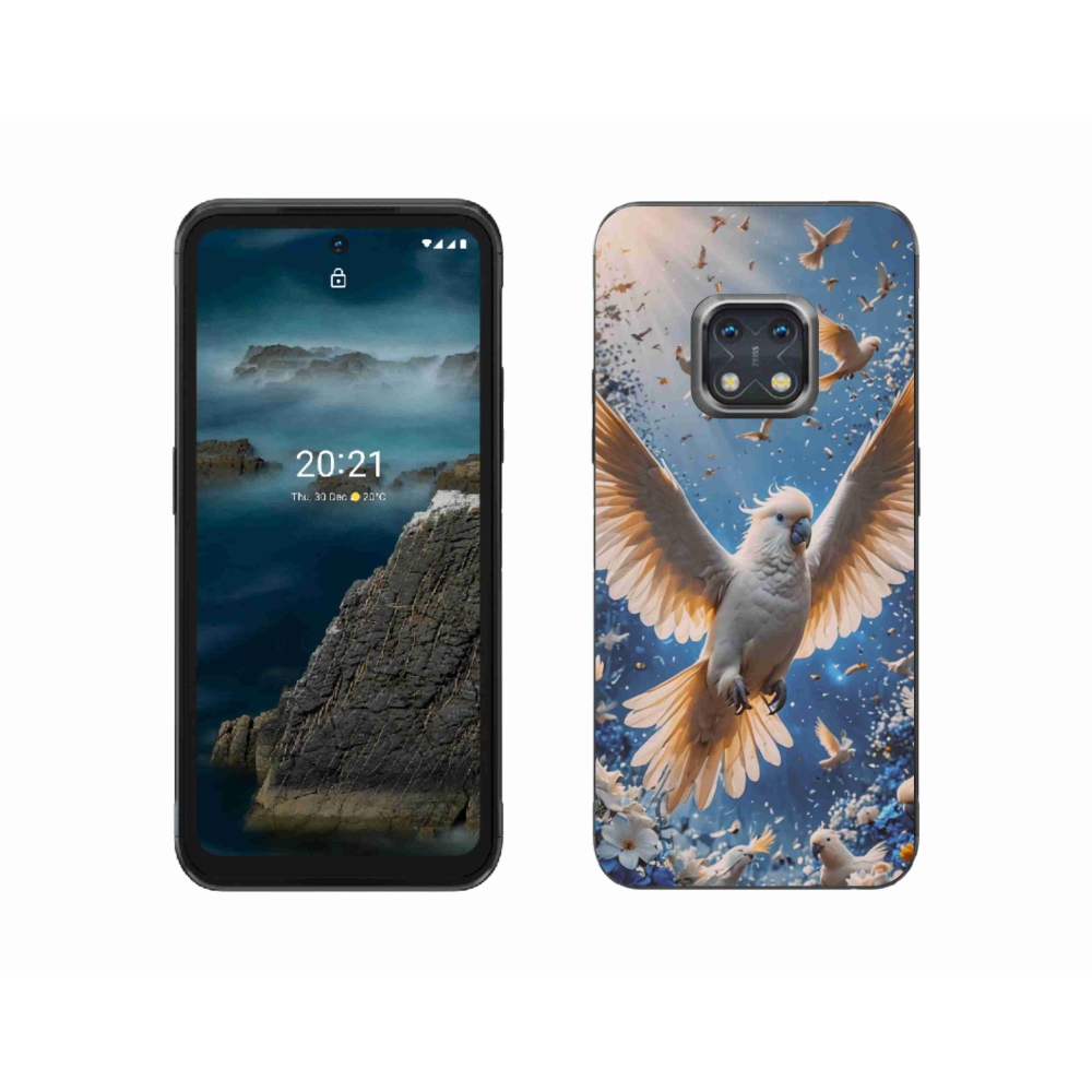Gélový kryt mmCase na Nokia XR20 - papagáj kakadu