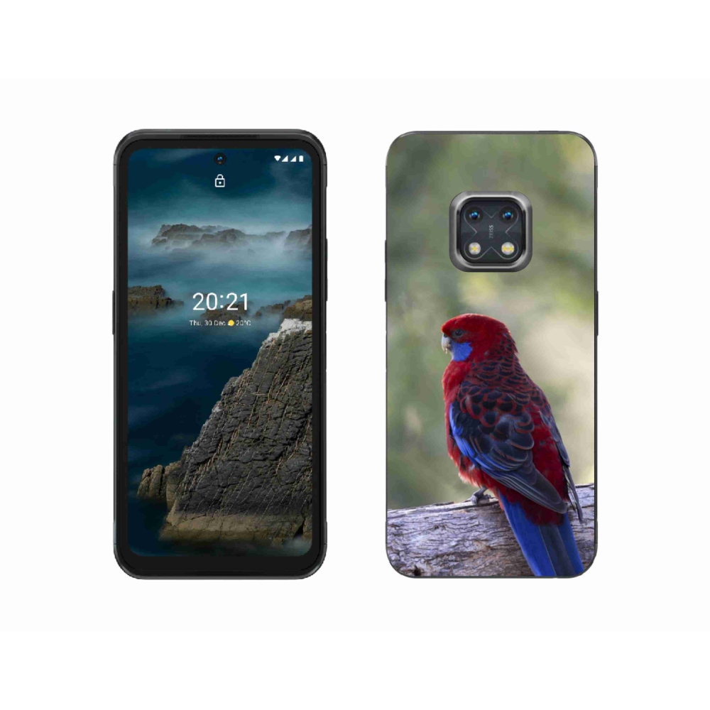 Gélový kryt mmCase na Nokia XR20 - papagáj rosela