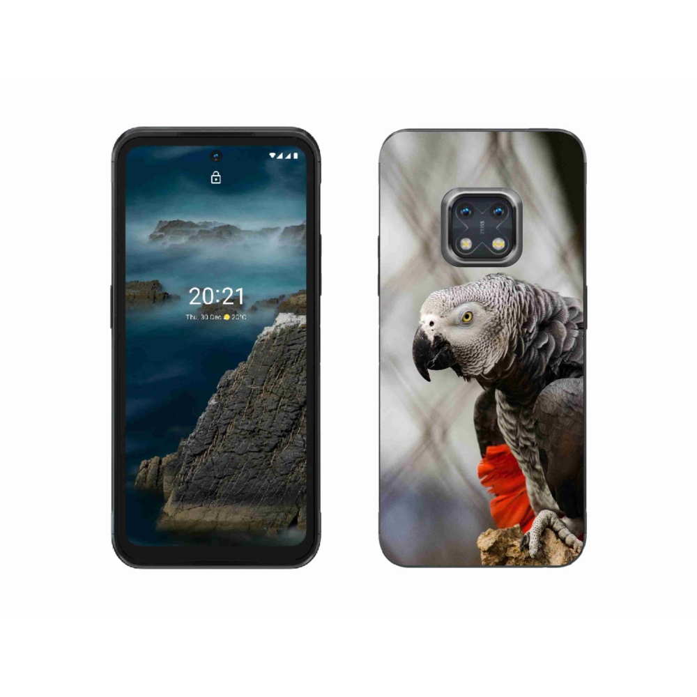 Gélový kryt mmCase na Nokia XR20 - papagáj žako 3