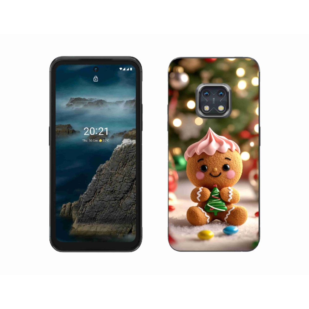 Gélový kryt mmCase na Nokia XR20 - perníček