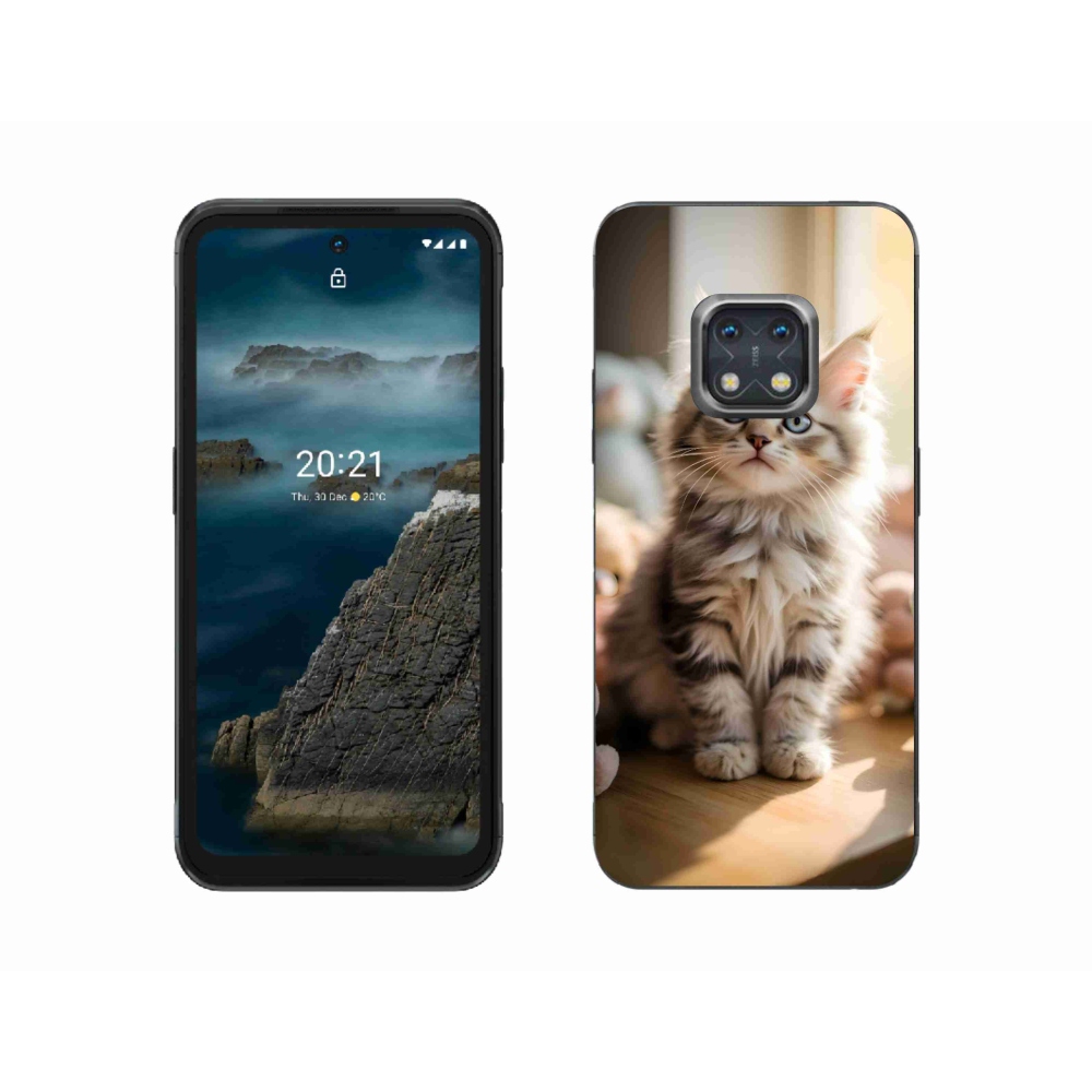 Gélový kryt mmCase na Nokia XR20 - roztomilé mačiatko 10