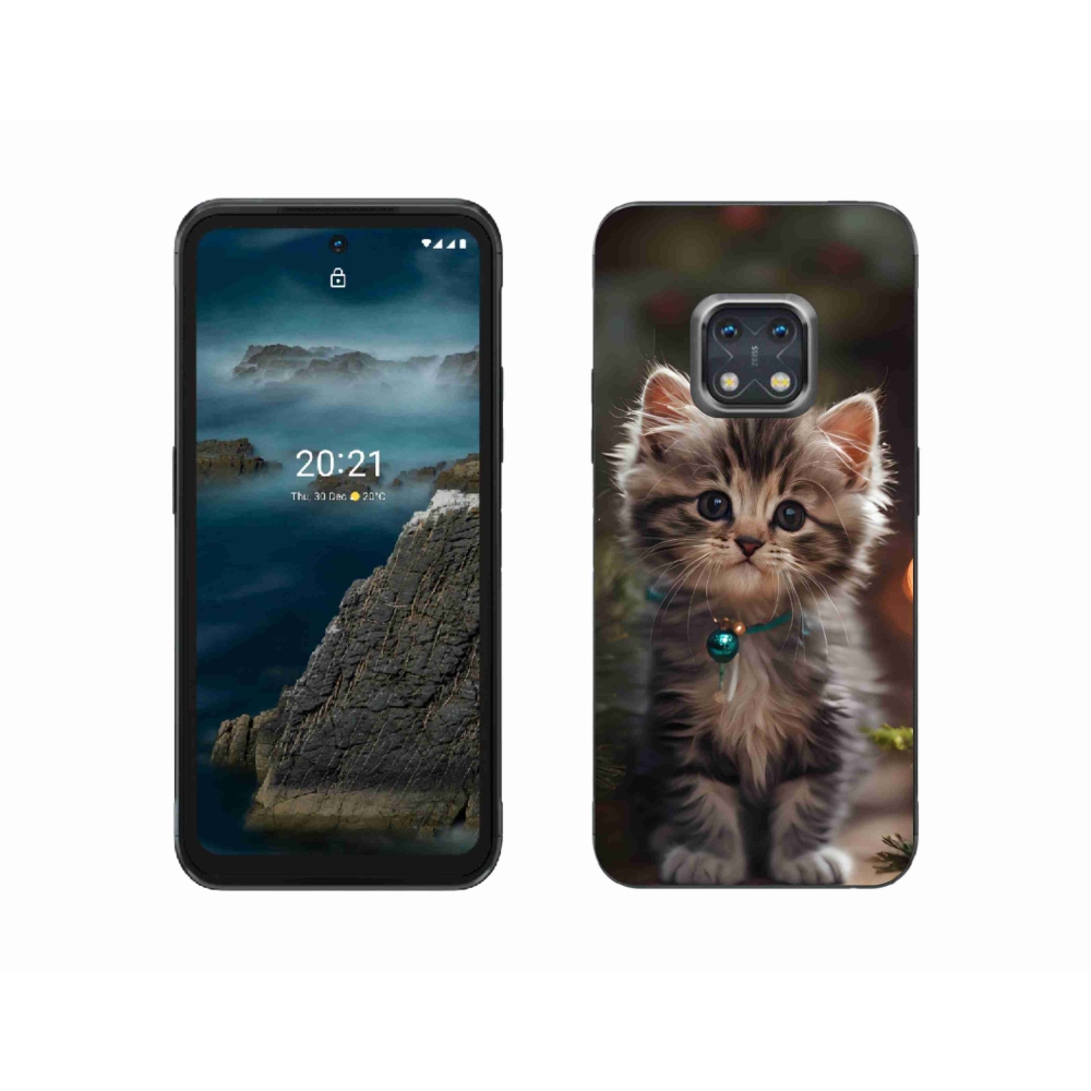 Gélový kryt mmCase na Nokia XR20 - roztomilé mačiatko 11