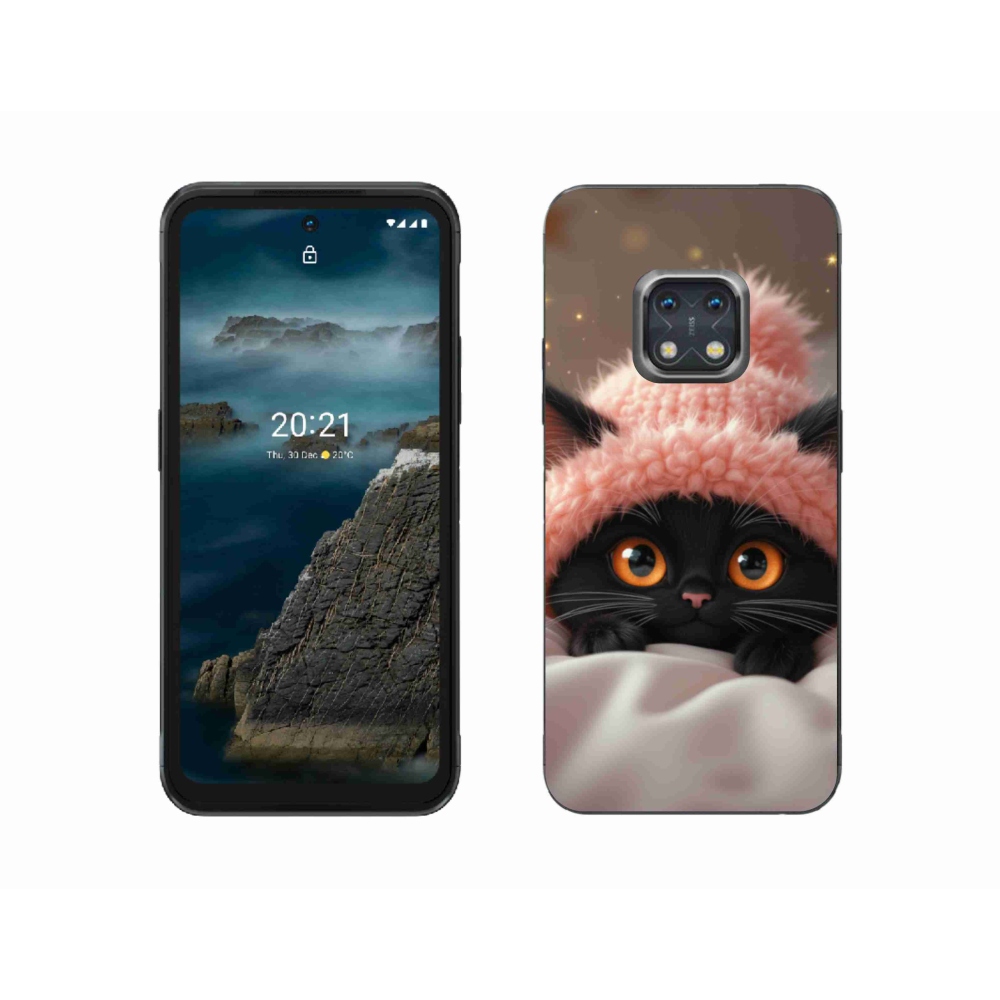 Gélový kryt mmCase na Nokia XR20 - roztomilé mačiatko 7