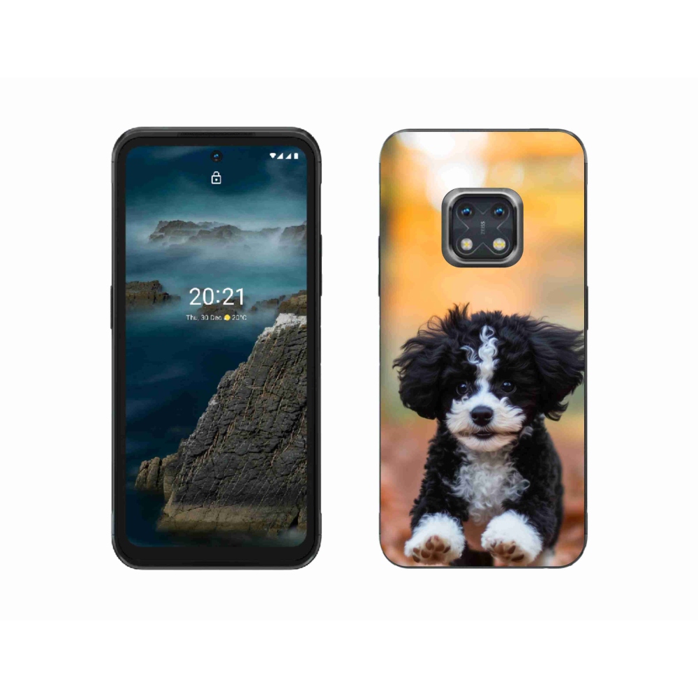 Gélový kryt mmCase na Nokia XR20 - roztomilé šteňa 2