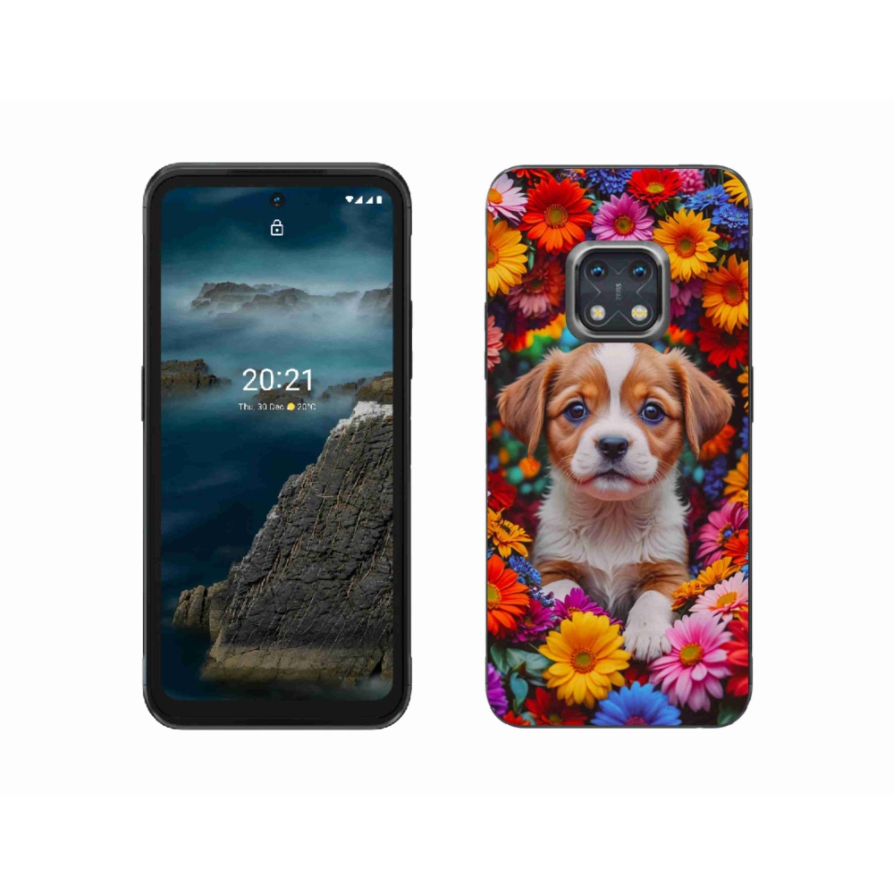 Gélový kryt mmCase na Nokia XR20 - roztomilé šteňa
