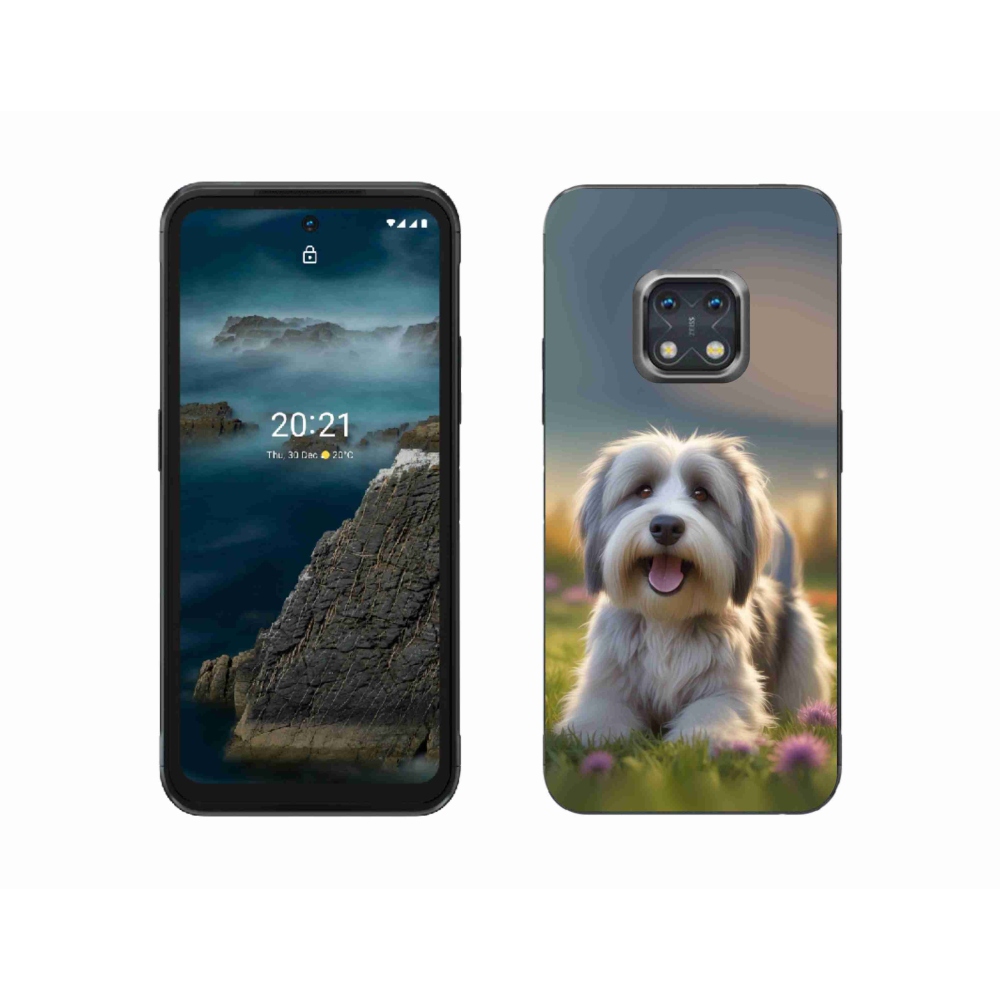 Gélový kryt mmCase na Nokia XR20 - roztomilý havanský psík