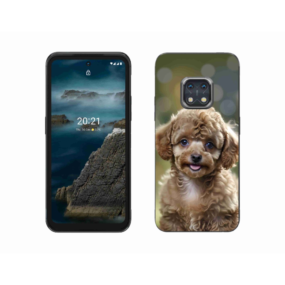 Gélový kryt mmCase na Nokia XR20 - roztomilý pudel