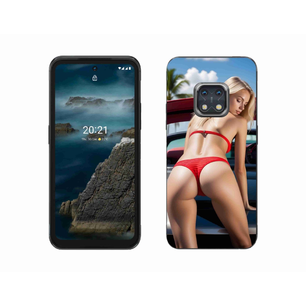 Gélový kryt mmCase na Nokia XR20 - sexy žena 2