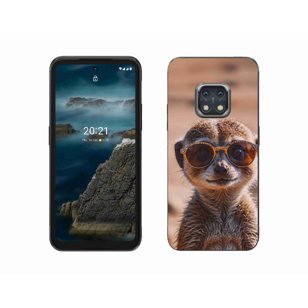 Gélový kryt mmCase na Nokia XR20 - štýlová surikata