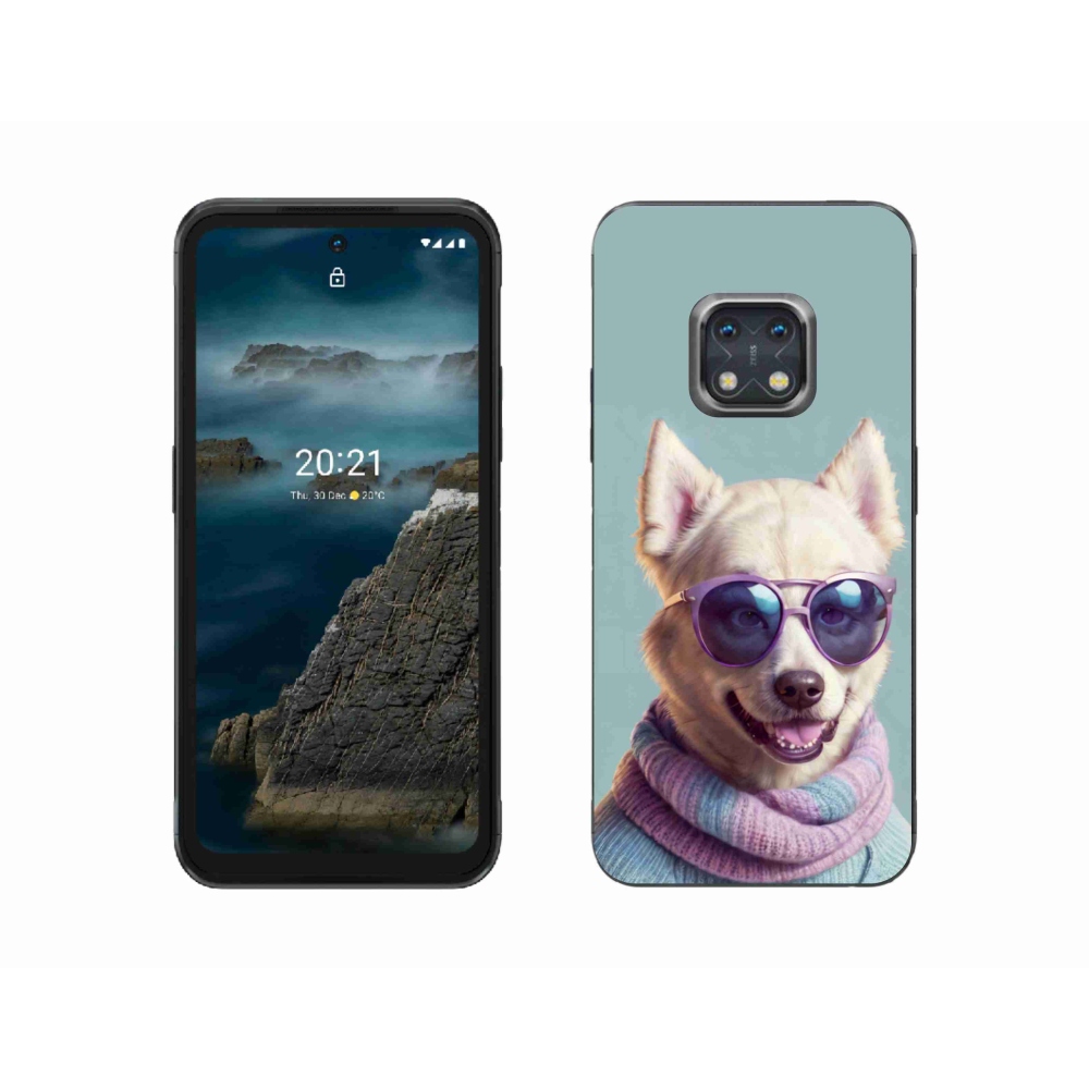 Gélový kryt mmCase na Nokia XR20 - štýlový nemecký špic