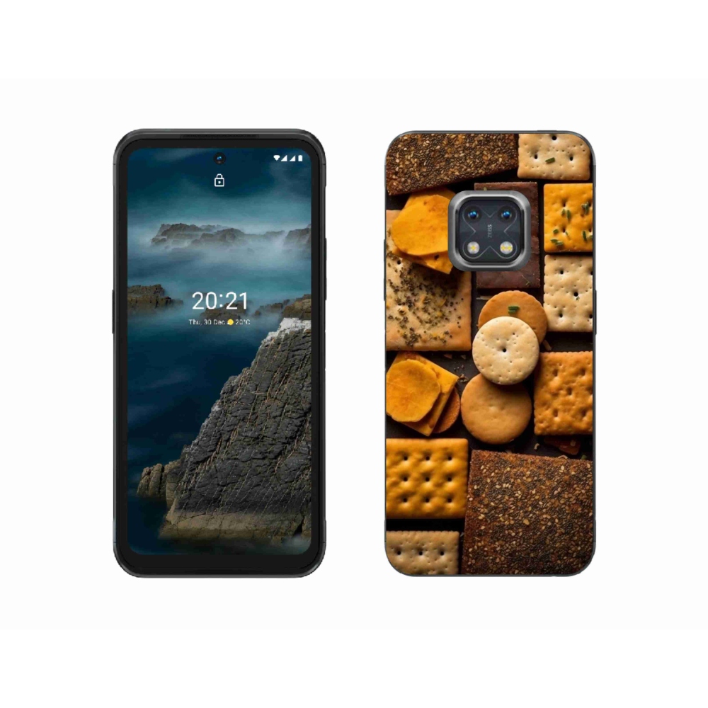 Gélový kryt mmCase na Nokia XR20 - sušienky