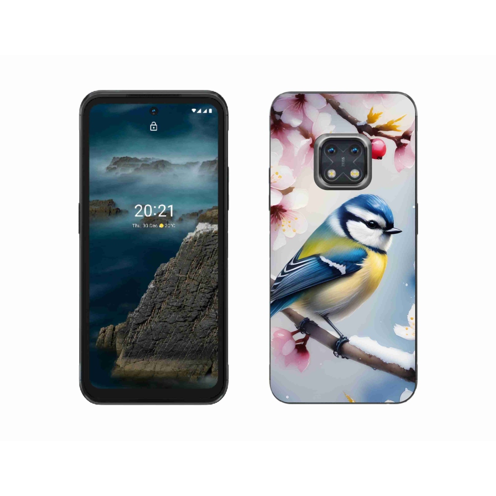 Gélový kryt mmCase na Nokia XR20 - sýkorka