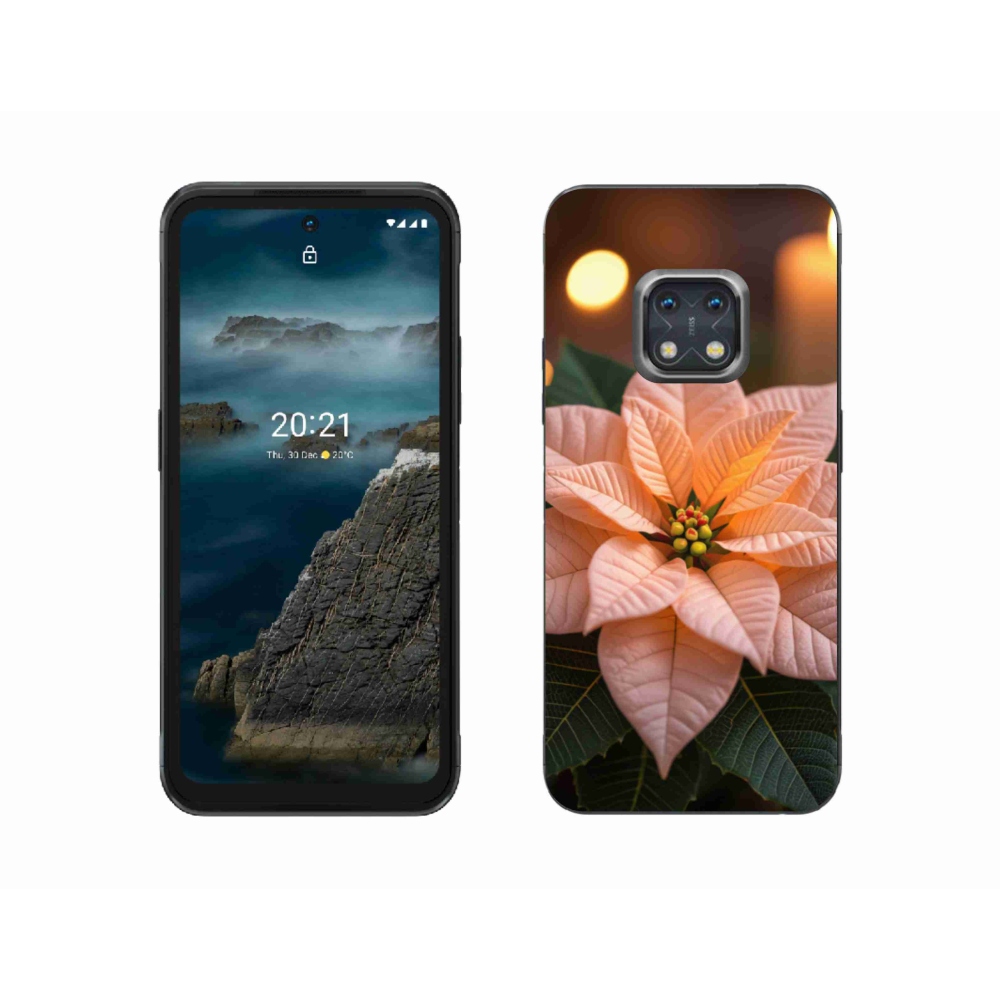 Gélový kryt mmCase na Nokia XR20 - vianočná hviezda