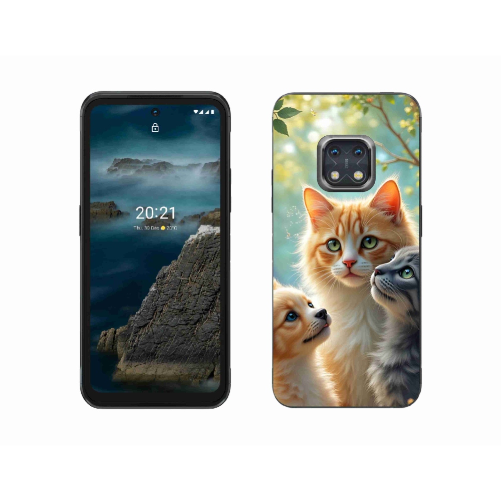 Gélový kryt mmCase na Nokia XR20 - zvieracie priateľstvo 2