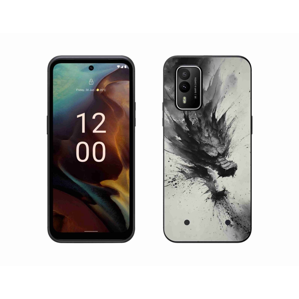 Gélový kryt mmCase na Nokia XR21 - abstraktný motív 32