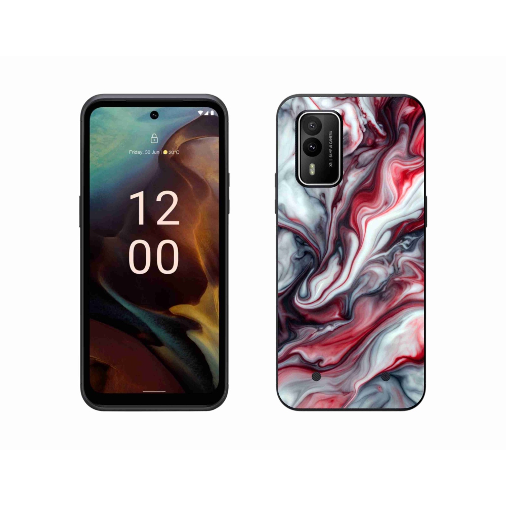 Gélový kryt mmCase na Nokia XR21 - abstraktný motív 37