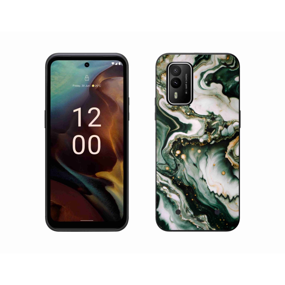 Gélový kryt mmCase na Nokia XR21 - abstraktný motív 38