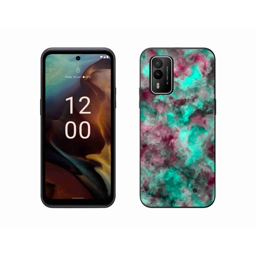 Gélový kryt mmCase na Nokia XR21 - abstraktný motív 39
