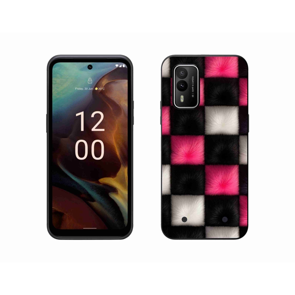 Gélový kryt mmCase na Nokia XR21 - abstraktný motív 44