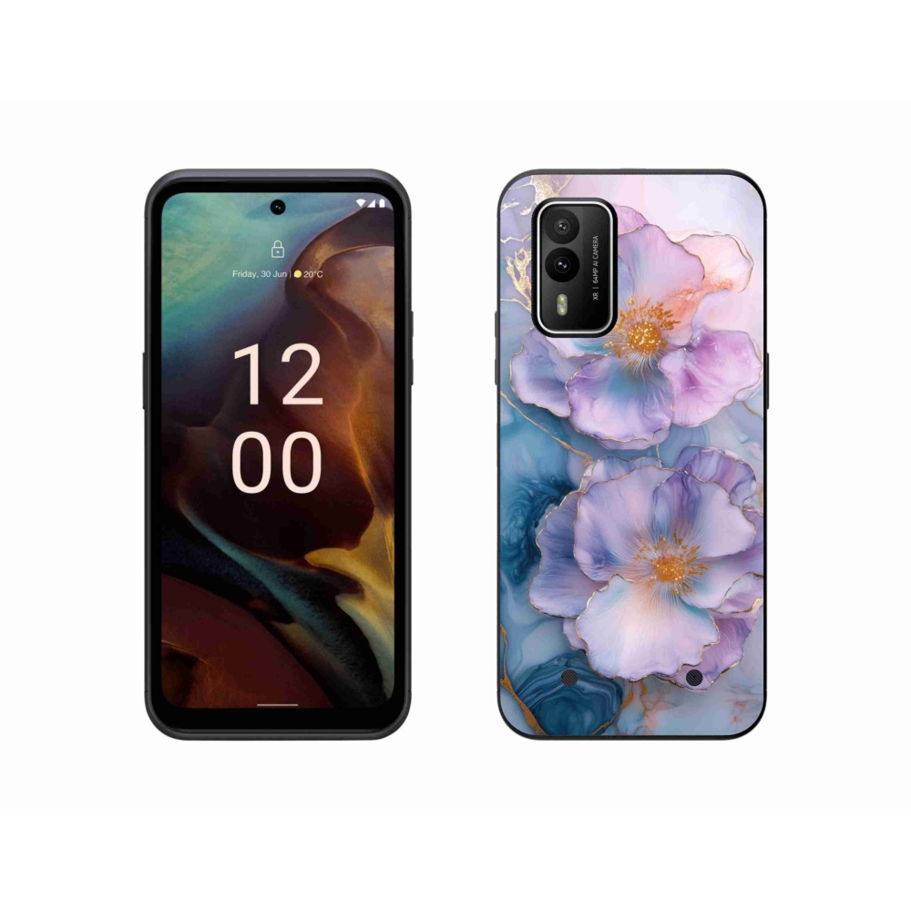 Gélový kryt mmCase na Nokia XR21 - abstraktný motív 51