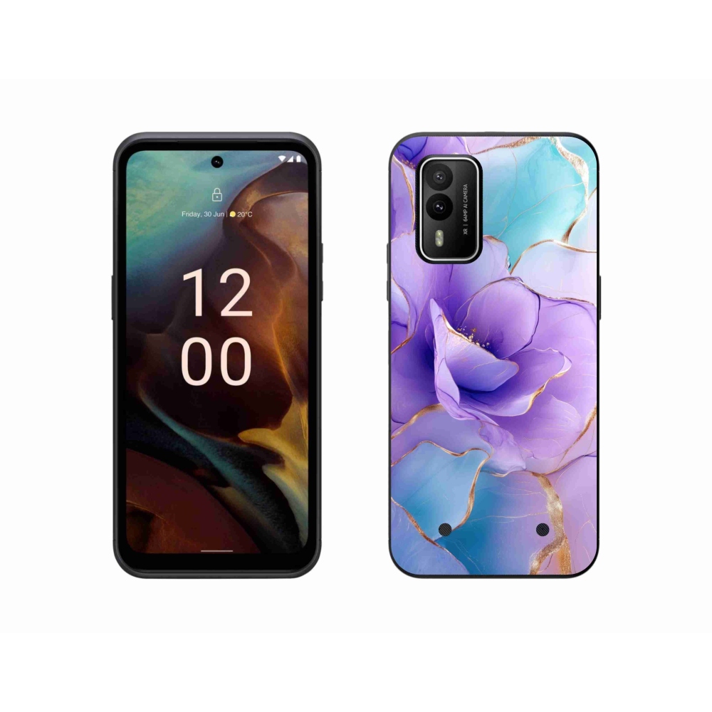 Gélový kryt mmCase na Nokia XR21 - abstraktný motív 52