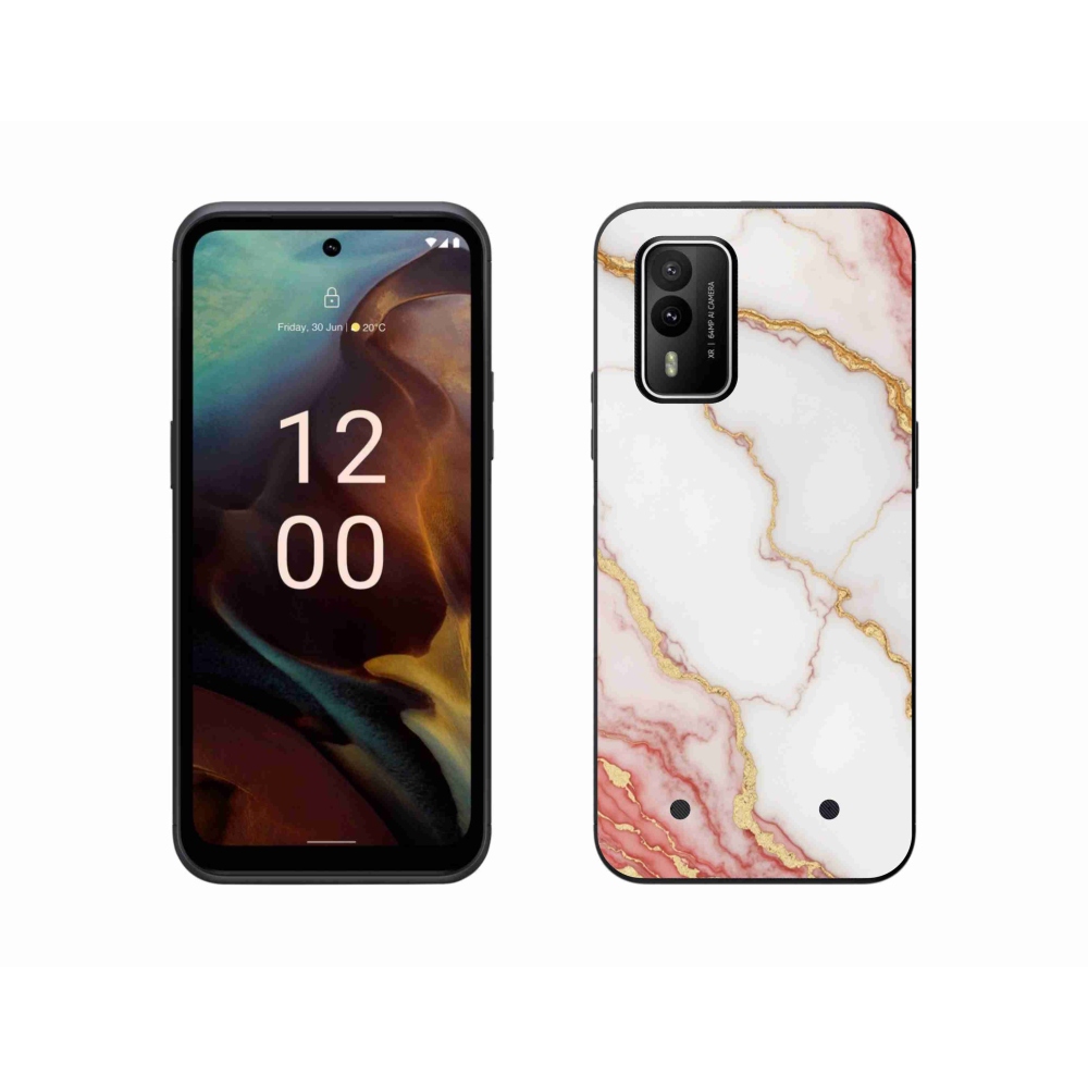 Gélový kryt mmCase na Nokia XR21 - abstraktný motív 53
