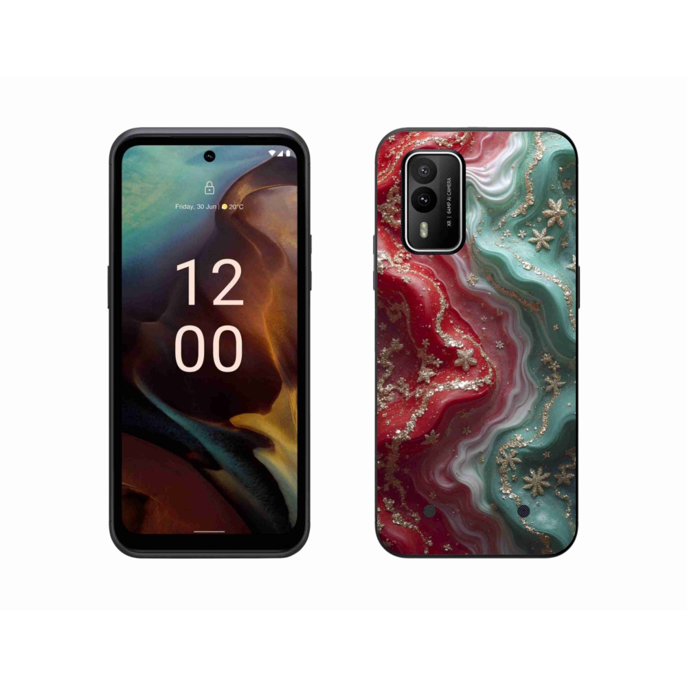 Gélový kryt mmCase na Nokia XR21 - abstraktný motív 54